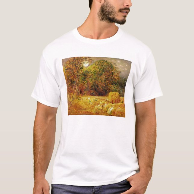 Camiseta A lua cheia, 1833 (óleo no papel colocado no (Frente)