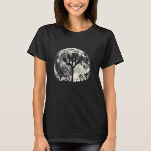 Camiseta A Lua Cheia e Joshua Árvore Vintage ao ar livre