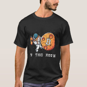 Camiseta À Lua Cryptocurrency Crypto Btc Bull Bear