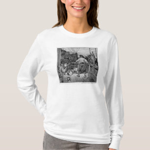 Camiseta A lua de Thomas começou a colocar sobre ele com