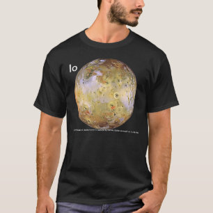 Camiseta A lua Io de Jupiter