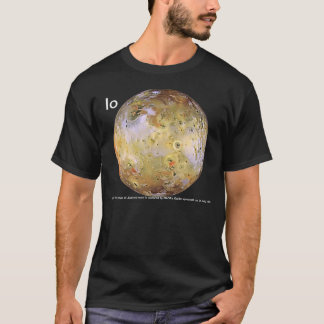 Camiseta A lua Io de Jupiter