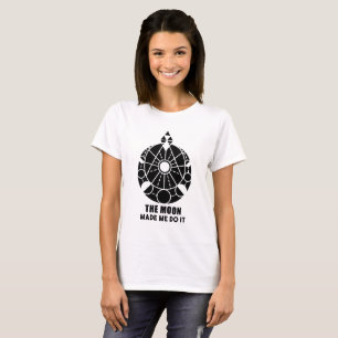 Camiseta A Lua Me Fez Fazer Isso