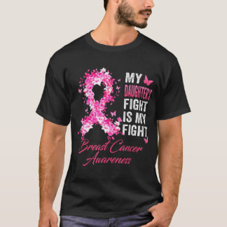 Camiseta A Luta da Filha é o meu Cancer de Luta