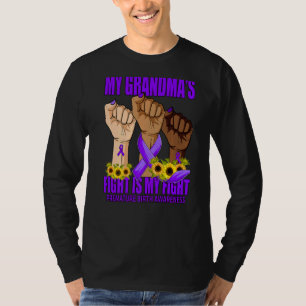 Camiseta A Luta da minha avó é a minha luta contra o nascim