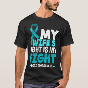 Camiseta A Luta da Minha Esposa é a Minha Luta POTES Consc