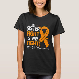 Camiseta A Luta Da Minha Irmã É A Minha Luta Contra A Sida
