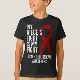 Camiseta A Luta da Minha sobrinha é a minha Luta contra a D