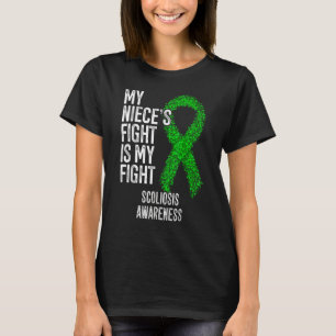 Camiseta A Luta da Minha sobrinha é a Sensibilização para a