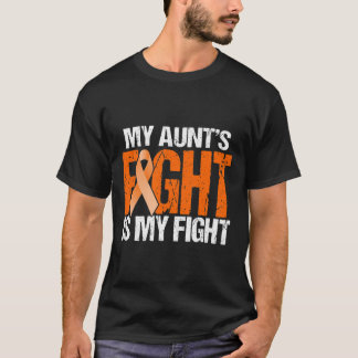 Camiseta A Luta da Minha Tia é a Sensibilização para a Luta