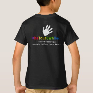 Camiseta A luta de Julia do apoio! Handprints