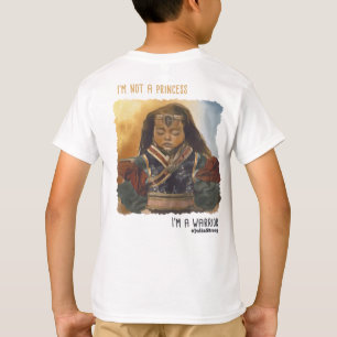 Camiseta A luta de Julia do apoio!  Imagem do guerreiro de