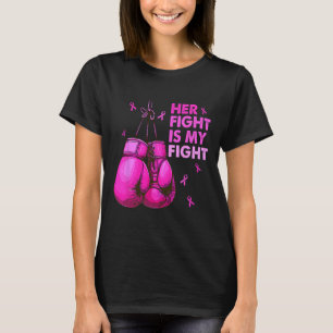 Camiseta A Luta Dela É A Minha Luta Com As Luvas De Boxim C