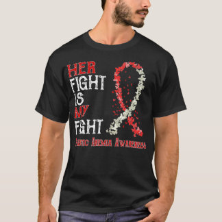 Camiseta A Luta Dela É A Minha Luta Contra A Anemia Aplásti
