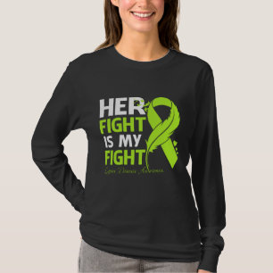 Camiseta A Luta Dela É A Minha Luta Contra A Doença De LYME