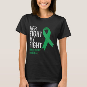 Camiseta A Luta Dela É A Minha Luta Contra A Doença Renal M