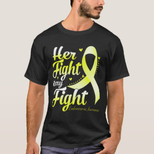 Camiseta A Luta Dela É A Minha Luta Contra A ENDOMETRIOSE M