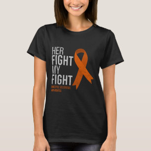 Camiseta A Luta Dela É A Minha Luta Contra A Esclerose Múlt
