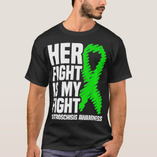 Camiseta A Luta Dela É A Minha Luta Contra A Gastroschismo