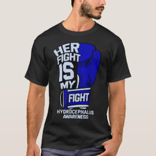 Camiseta A Luta Dela É A Minha Luta Contra A Hidrocefalia.