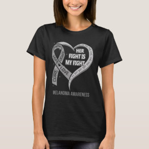 Camiseta A Luta Dela É A Minha Luta Contra A Sensibilização