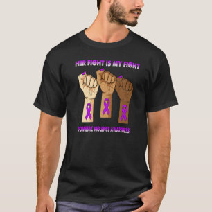 Camiseta A Luta Dela É A Minha Luta Contra A Violência Domé
