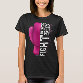 Camiseta A Luta Dela É A Minha Luz De Boxas Rosa