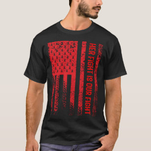 Camiseta A Luta Dela É A Nossa Luta Contra A Anemia Célula