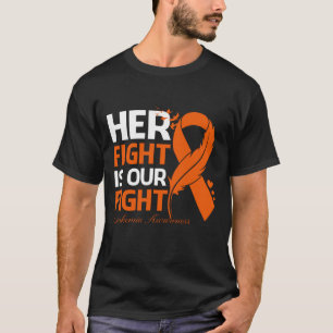 Camiseta A Luta Dela É A Nossa Luta Contra A LEUCEMIA SENSI