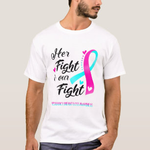 Camiseta A luta dela é a nossa luta contra a perda de Crian