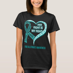 Camiseta A Luta Dela É Minha Luta Consciencialização das Al