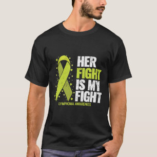 Camiseta A Luta Dela É Minha Luta Conscientização sobre Cân
