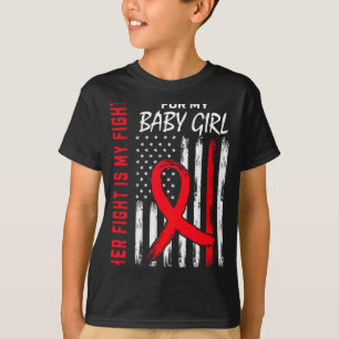 Camiseta A Luta Dela É Minha Luta Filha Conscientização sob