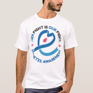 Camiseta A Luta Dela É Nossa Luta – Conscientização sobre D