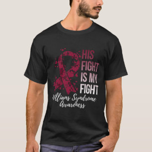Camiseta A Luta Dele é Minha Luta Conscientização sobre a S