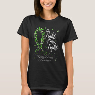 Camiseta A Luta Dele é Minha Luta Conscientização sobre Doe