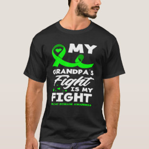 Camiseta A Luta do meu avô é a Minha Luta Contra a Doença C