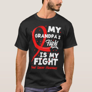 Camiseta A Luta do Meu Avô É Minha Luta Conscientização sob