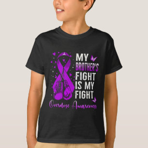 Camiseta A Luta do Meu Irmão é a Minha Consciência sobre a 