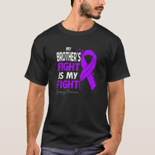 Camiseta A Luta do Meu Irmão é a Minha Luta Contra a Epilep
