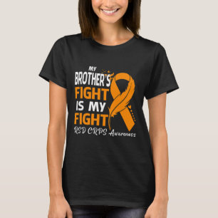 Camiseta A Luta do Meu Irmão É A Minha Luta Contra A Sensib