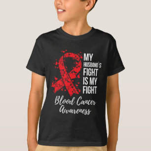 Camiseta A Luta do Meu Marido É Minha Luta Conscientização