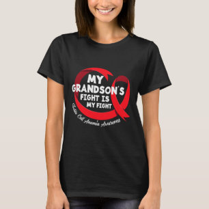 Camiseta A Luta do meu neto é a Anemia das Células Doentes