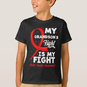 Camiseta A Luta do meu neto é a minha Luta contra o Cancer