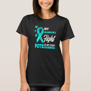 Camiseta A Luta do meu neto é a Síndrome dos Potes de Luta
