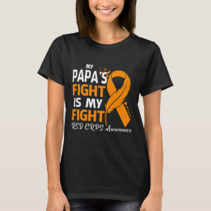 Camiseta A Luta do meu pai é a minha Luta contra o Rsd Crps