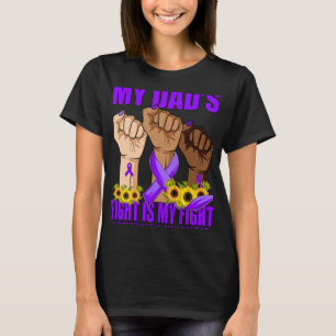 Camiseta A Luta Dos pais É A Minha Luta Contra A Fibromialg