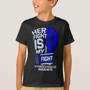 Camiseta A Luta É A Minha Luta Contra A Hidrocefalia.