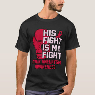 Camiseta A Luta É A Minha Luta Contra O Aneurismo Cerebral