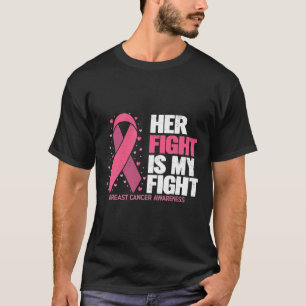 Camiseta A Luta É A Minha Luta Pela Consciência Do Cancer D